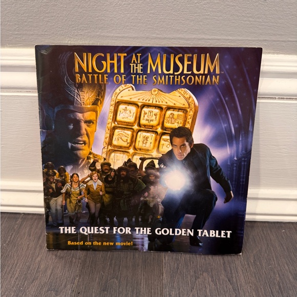 Night At The Museum Other - Night at the Museum: Battle of the Smithsonian Quest for the Golden Tablet Book
